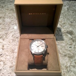 Men's Burberry Watch Swiss Chronograph! 42mm